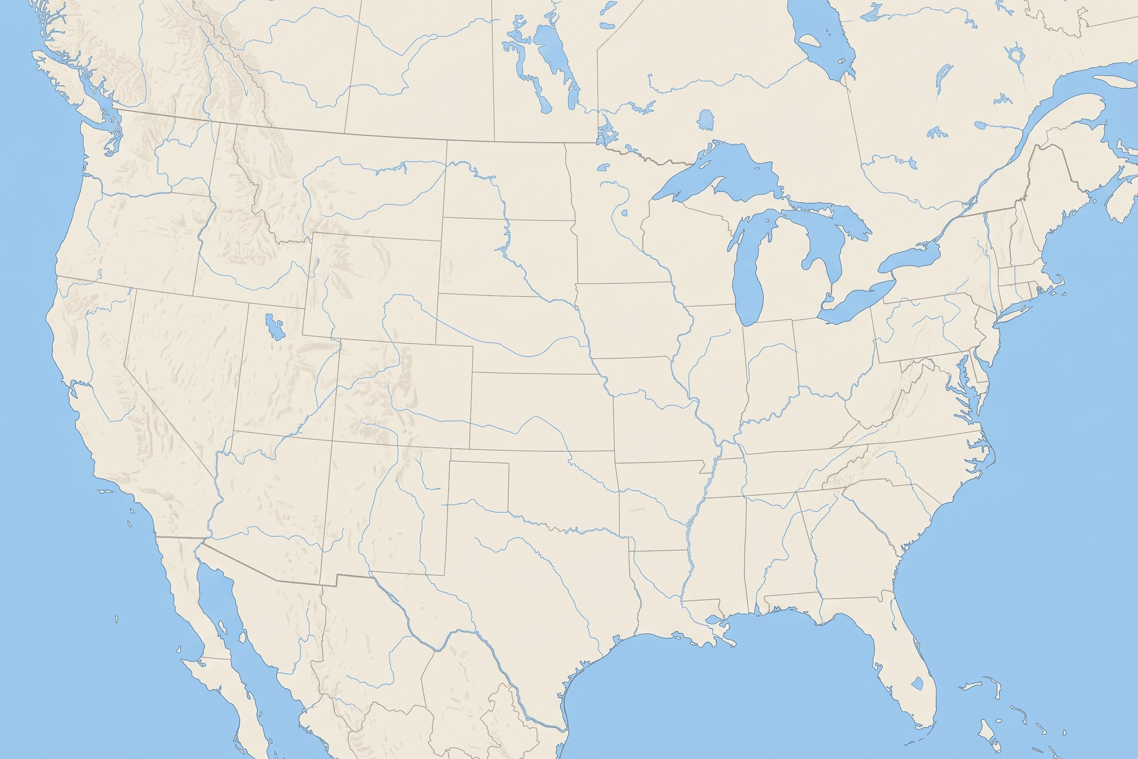 Mapa Severne Amerike. Dobili smo biračko mesto u: Los Anđeles, Čikago, Toronto, Otava, Njujork, Vašington (DC). Nismo dobili biračko mesto u: Vankuver, Kalgari, Majami, Hjuston, San Francisko, San Dijego. Srpska ambasada ili konzulat postoji u: Čikago, Toronto, Otava, Njujork, Vašington (DC). Gradovi bez biračkog mesta, sa najbližim mestom uz svaki: Finiks — Los Anđeles, Montreal — Otava, Boston — Njujork, Majami — Vašington (DC), Hjuston — Los Anđeles, San Francisko — Los Anđeles, San Dijego — Los Anđeles.